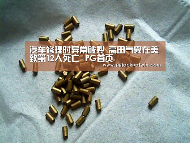 汽车修理时异常破裂 高田气囊在美致第12人死亡-PG首页(图1) PG首页